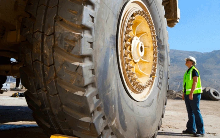 Tires for construction and mining equipment